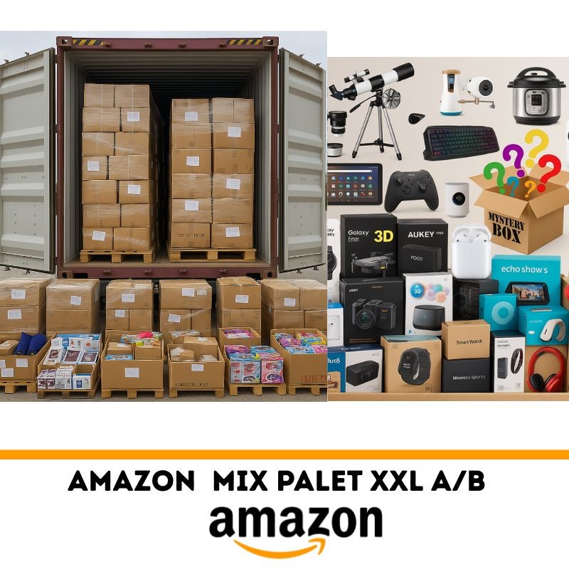 Camion Amazon Electro Mix A/B · 32 pallet XL — esempio di stock
