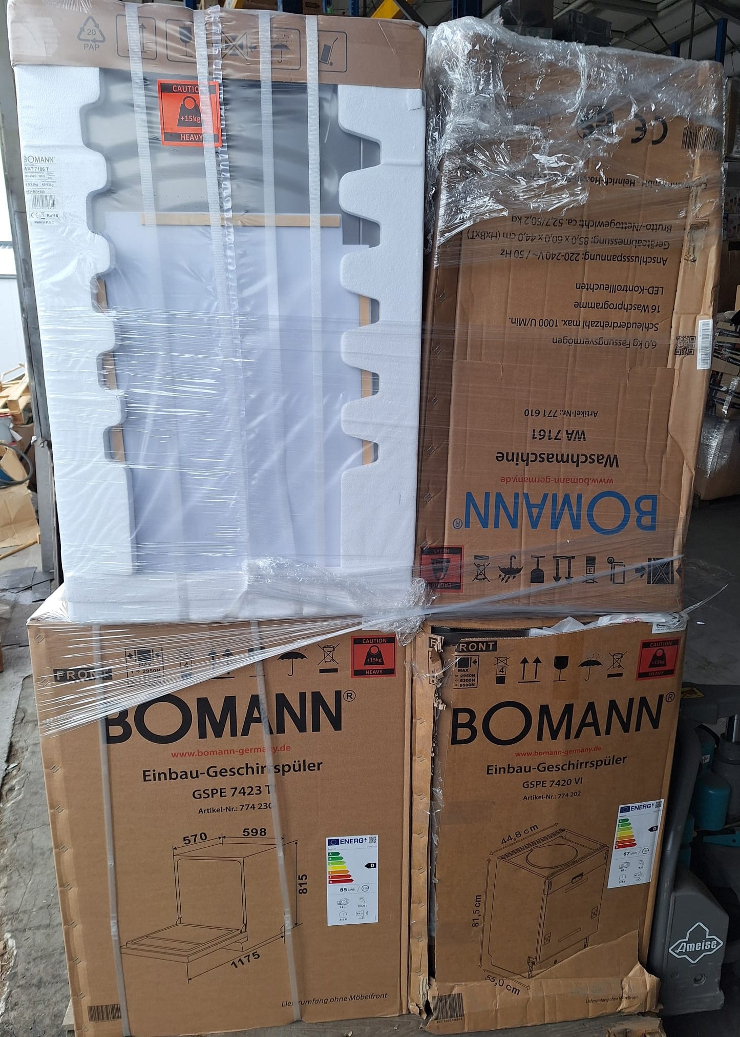 Lotto Naim 03 - Bomann 113pcs