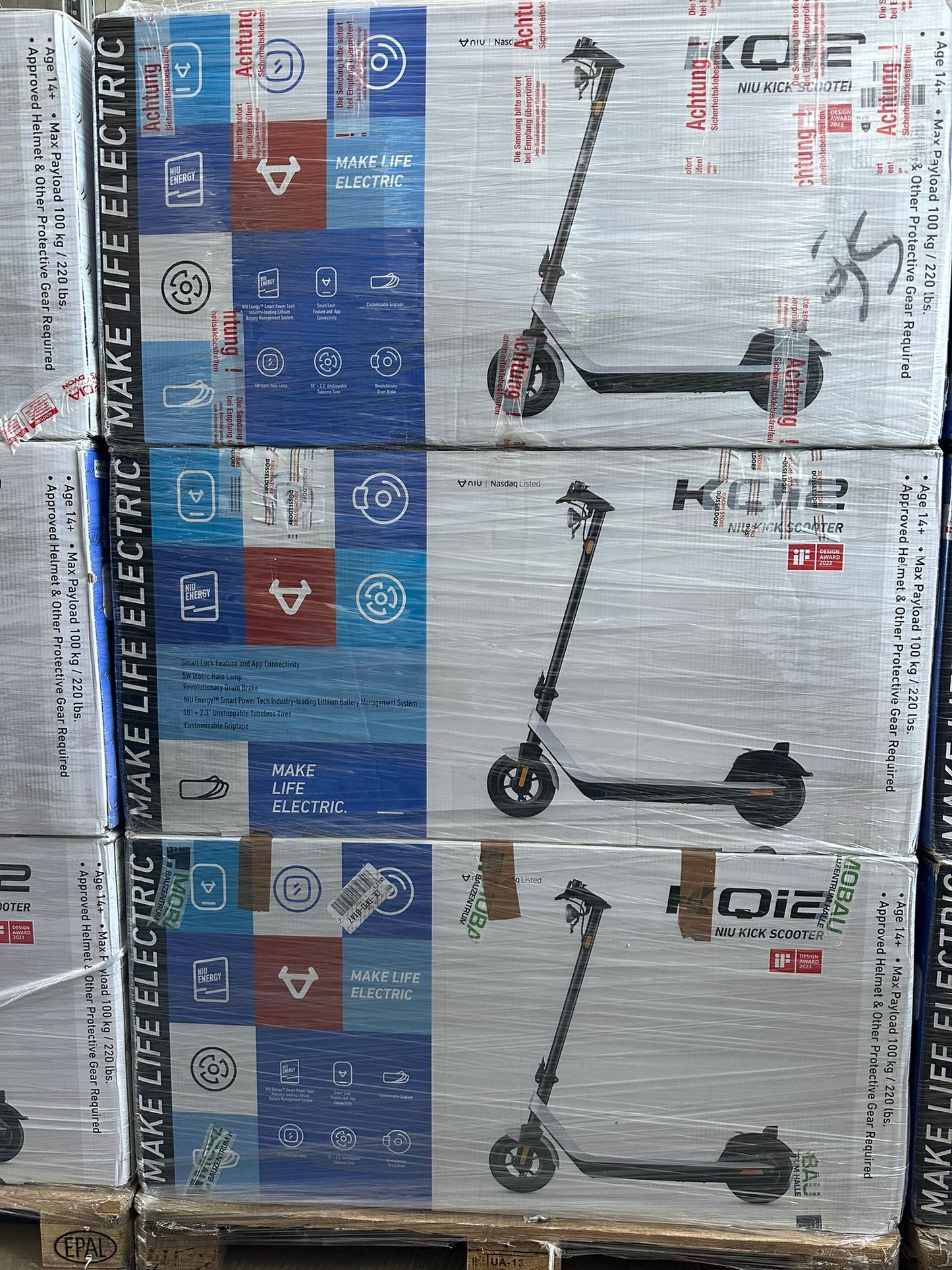 Lotto Naim 07 - E-Scooter 240pcs
