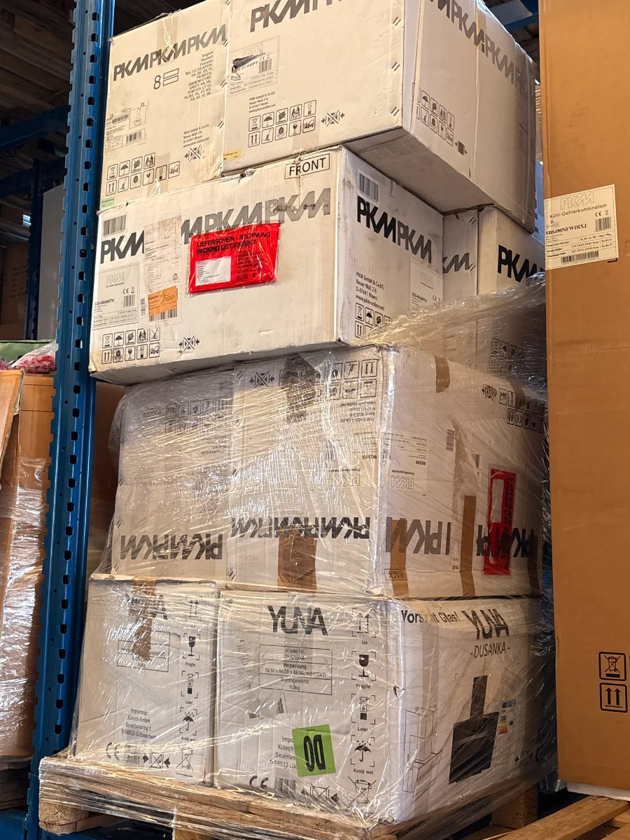 Cappe PKM · Lotto da 110 pezzi