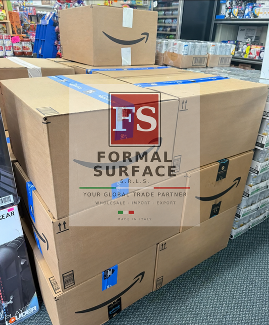 Scatole Amazon con logo Formal Surface — immagine illustrativa, acquisto di una sola Box