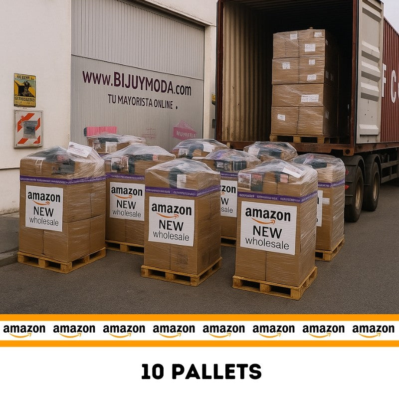 Pallet Amazon XL · lotto da 10 pallet — esempio di stock