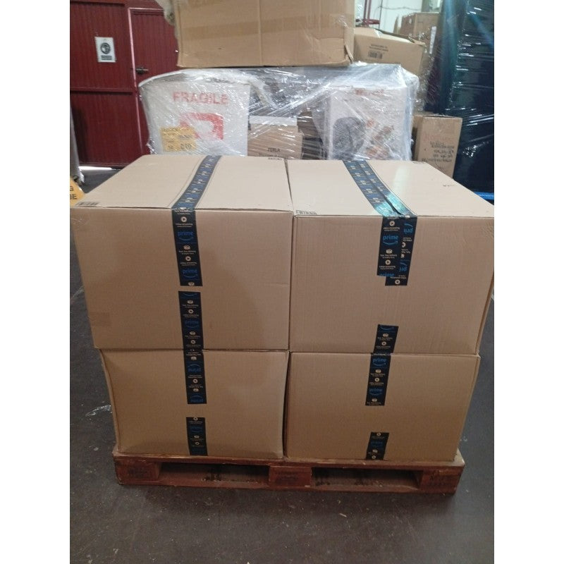 Pallet elettrodomestici Amazon · 4 scatole — esempio di stock