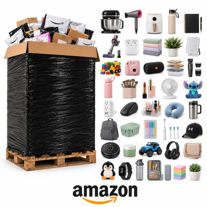 Pallet pacchi sorpresa · circa 300 pacchi — esempio di stock